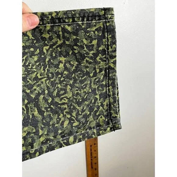 Y2K Utility Cargo Camo Pant Green 32" Gorp Grunge Skater 90s Festival - Picture 5 of 9